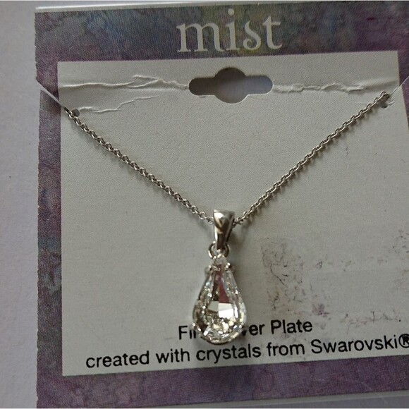 Mist necklace - Created with crystals from Swarovski - Picture 3 of 4